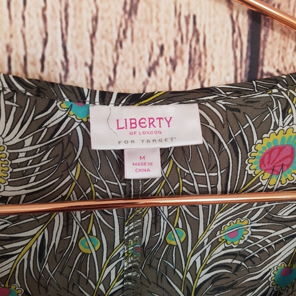 Liberty of London Gray 3/4 sleeve top size M - Picture 5 of 5